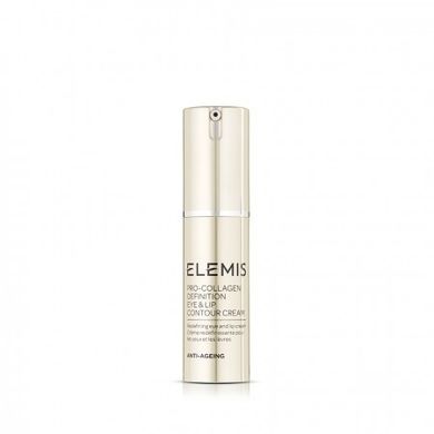 ELEMIS Pro-Collagen Definition Eye & Lip Contour Cream - Ліфтинг-крем для повік і губ, 15 мл