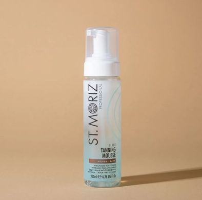 Автобронзат-мусс St.Moriz Pro, Clear Mousse Medium-Dark, 200 мл